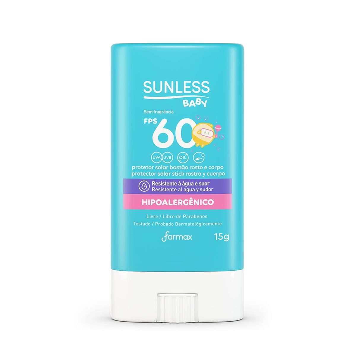 35000364 _PROT. SOLAR BABY BASTAO FPS60 SUNLESS15G_7896902217461_1 35000364 _PROT. SOLAR BABY BASTAO FPS60 SUNLESS15G_7896902217461_1